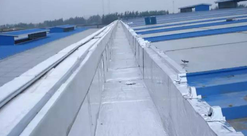 白茅湖农场办公楼屋面防水案例